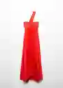 Vestido Claudi Rojo Talla L Mujer Mango