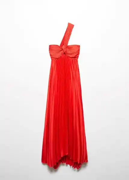 Vestido Claudi Rojo Talla L Mujer Mango