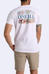 Camiseta Manga Corta Standard Fit Tropical Hombre