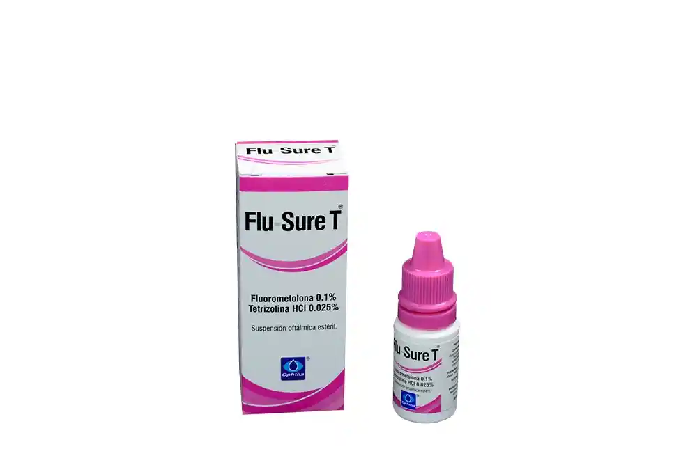 Flu-Sure T Suspensión Oftálmica (0.1 % / 0.025 %)
