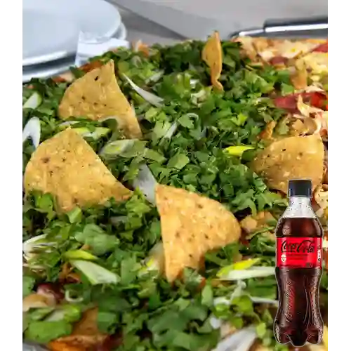 Combo Pizza Mexicana + Coca Cola Sin Azúcar 400 ml