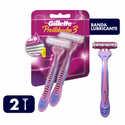 Gillette Máquina Afeitar Desechable Mujer Prestobarba 3