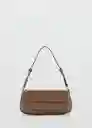 Bolso P Griselda Camel Talla 99 Mujer Mango