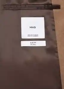Abrigo Haki Camel Talla L Hombre Mango
