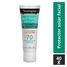 Neutrogena Protector Solar con Color Sun Fresh FPS 70  40 g.