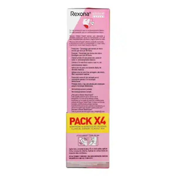 Rexona Antitranspirante Clinical Expert en Aerosol