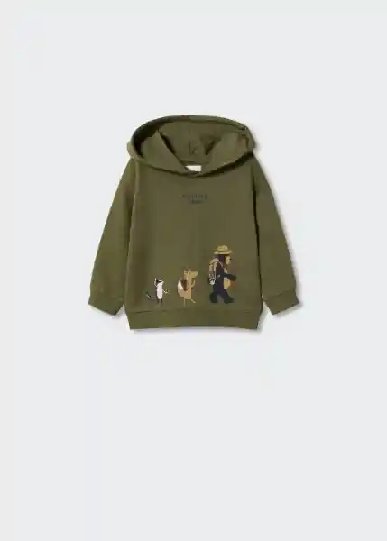 Sudadera Team Khaki Talla 66 Niños Mango