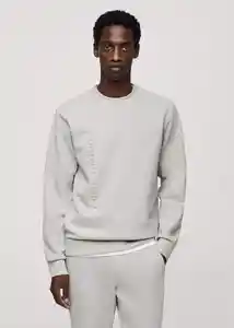 Buzo Sudadera Change Hielo Talla S Hombre Mango