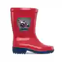 Los Gomosos Botas Ajustar Matriz Azul Oscuro Talla 25 Rojo