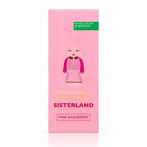 Benetton Perfume Sisterland Pink Raspberry Woman 80 mL