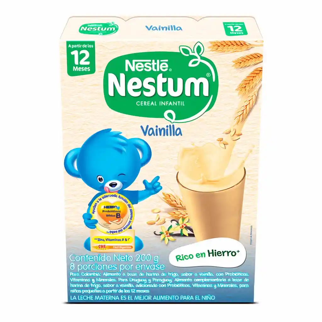 Nestum Cereal Infantil Sabor a Vainilla