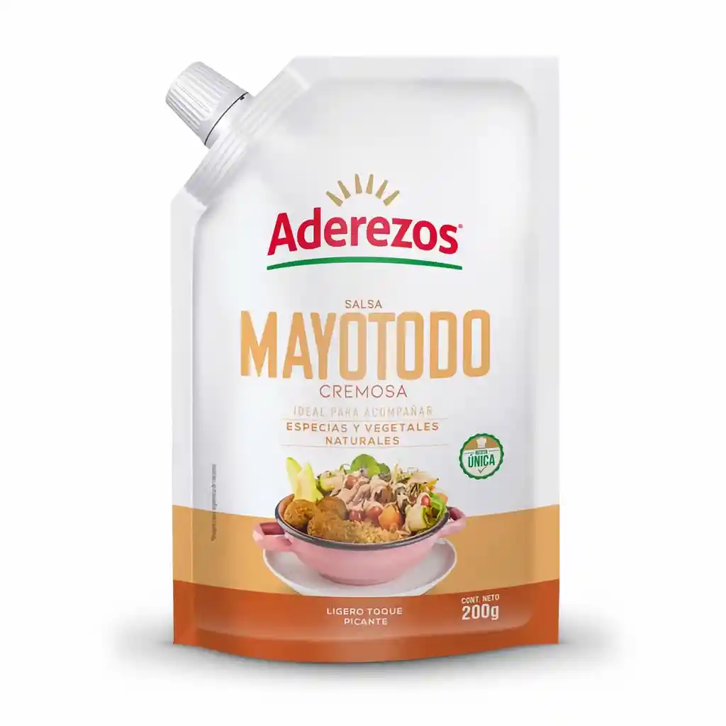Aderezos Salsa Mayotodo Cremosa 