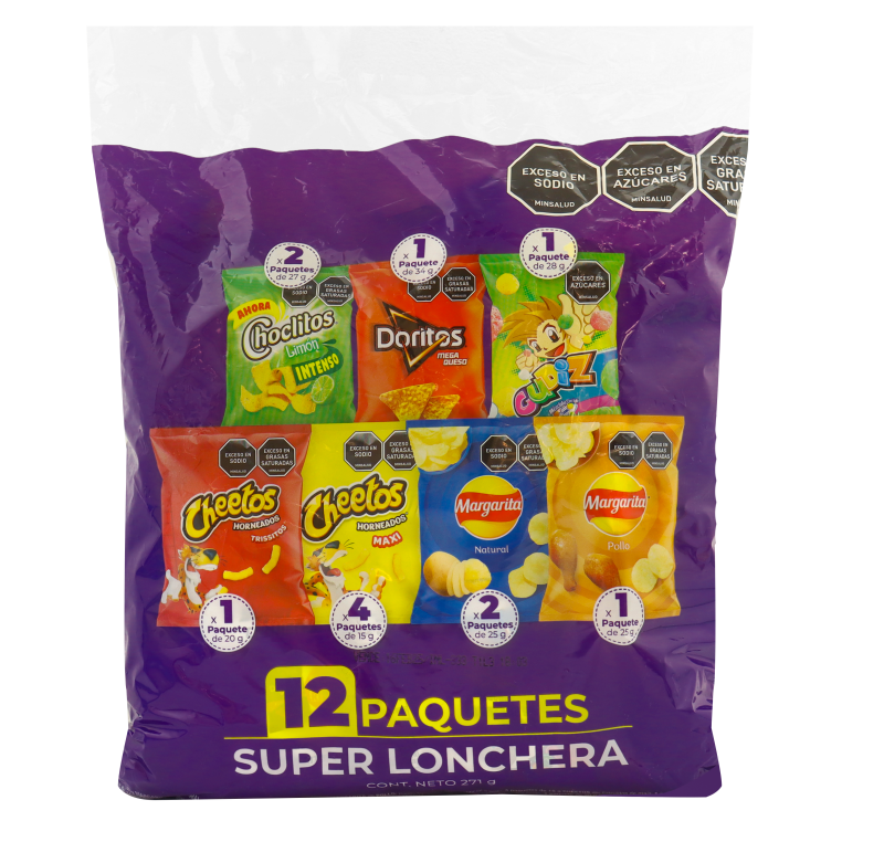 Frito Lay Super Lonchera Pack x12 12 und