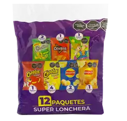 Fritolay Pack Snack Super Lonchera Surtido