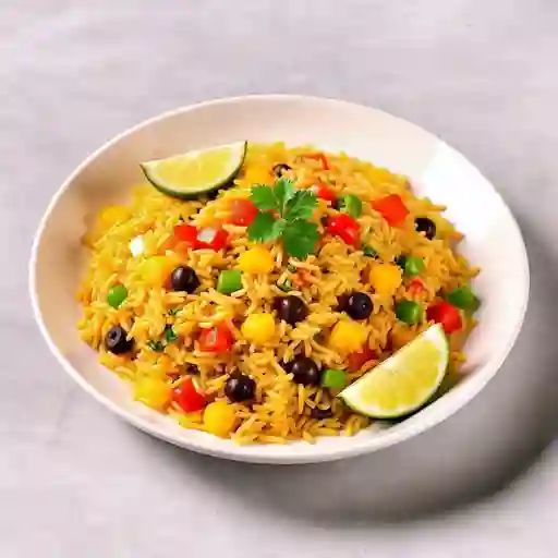 Arroz Frito Al Wok Con Vegetales