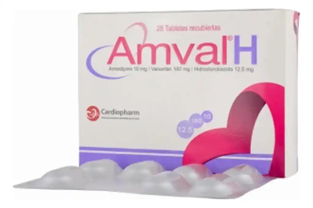 Amval H Tabletas Recubiertas x 28 Unidades