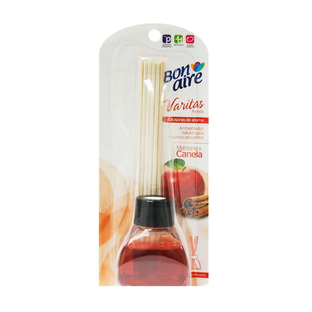 Bonaire Ambientador Varitas Manzana y Canela 40ml