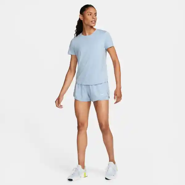 Nike Short One Df Mr 3in 2n1 Para Mujer Azul Talla L