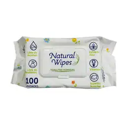 Panitos Natural Wipes* 100 Und Humedos