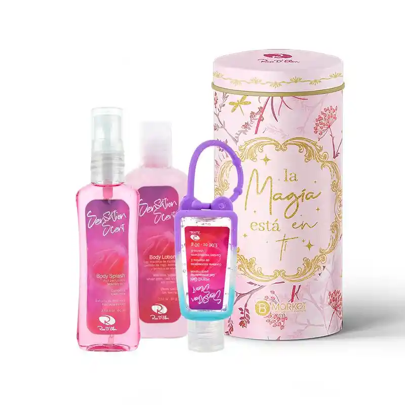 Ross D'Elen Set Body Splash Sensation Body Lotion + Gel