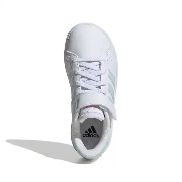 Adidas Zapatos Grand Court 2.0 Para Niño Blanco Talla 4 Id7886