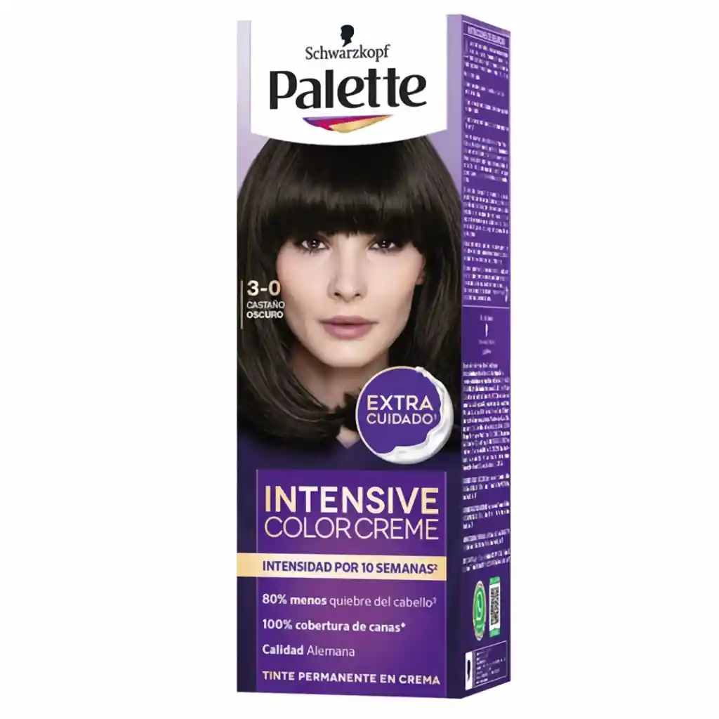Palette Tinte Minikit Castaño Oscuro N.3.