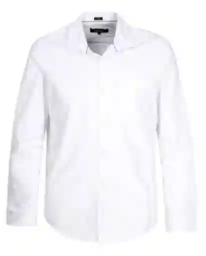 Camisa Carbon M/l Blanco 1 Talla Xxl Hombre Chevignon