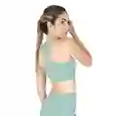 Top Deportivo Flare Verde Talla S