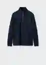 Buzo Sudadera Winne Navy Talla S Hombre Mango