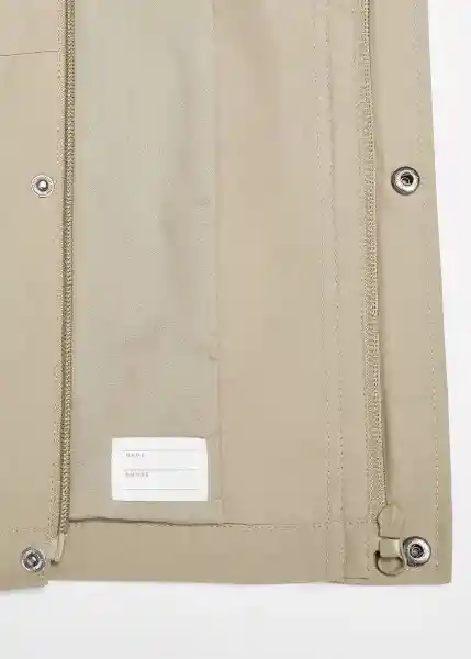 Abrigo Parka Sergio Topo Talla 13 Niños Mango