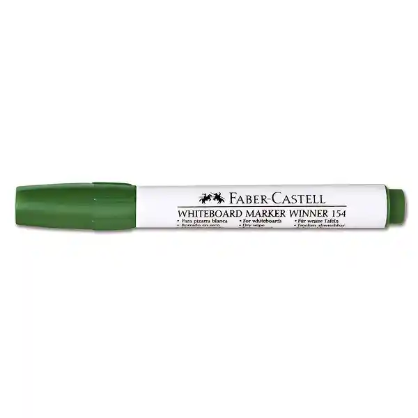 Faber Castell Marcador Borrable Para Tablero Color Verde