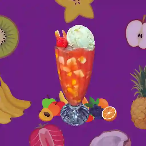 Salpicón con Helado