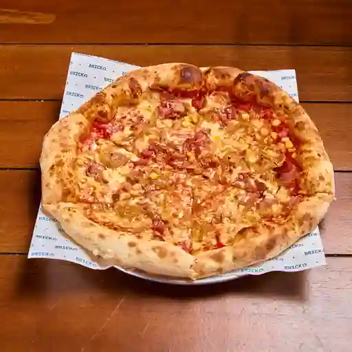 Pizza Maiz y Tocineta