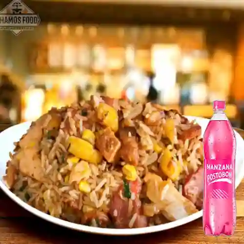 Arroz Premium (3-4 Personas) + Postobón Manzana 1.5l