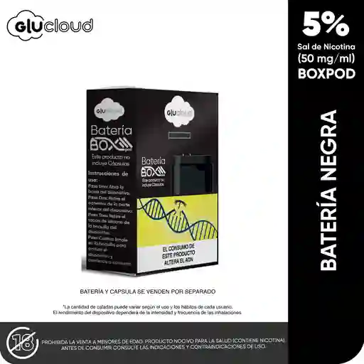 Glucloud Batería Negra