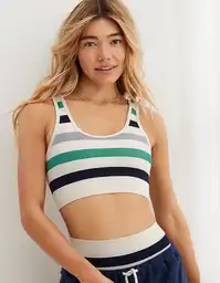 Bralette Aerie Azul Talla Medium American Eagle 26943751