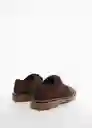 Zapatos Tomb Chocolate Talla 26 Niños Mango