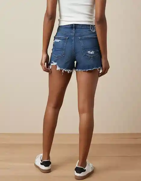 Short Mujer Azul Talla 0 American Eagle 03387730