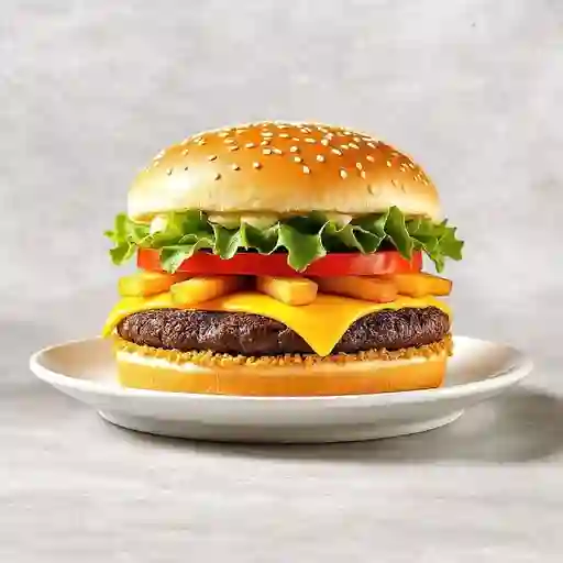 Hamburguesa super sencilla de shop