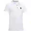 Fouganza Camiseta Polo Equitación Niños Blanco T12A 100