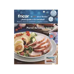 Fricar Pernil Navideño Tajado