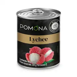 Pomóna Lychee en Almíbar