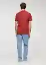 Camiseta Logohe-H Rojo Talla M Hombre Mango