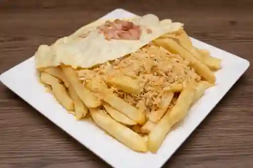 Salchipapa Pollo Especial