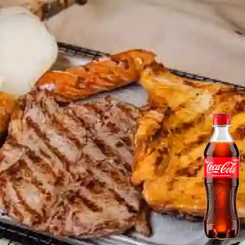 Combo Pechuga y Lomo + Coca Cola Original 400 ml