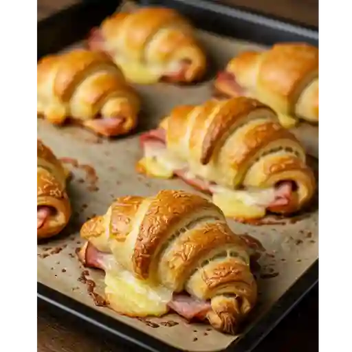 Croissant francés de sal