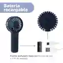 Mini Ventilador de Mano 1200 Mah Serie Azul Miniso