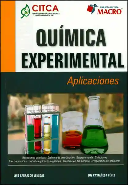 Química Experimental. Aplicaciones