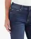 Jean Rusty Femenino Azul Clásico Oscuro Talla 5 Chevignon