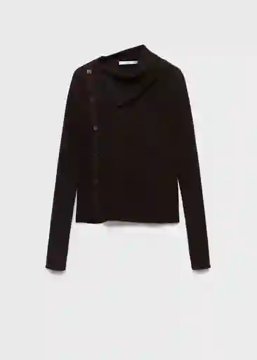 Jersey Cuiner Chocolate Talla S Mujer Mango